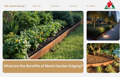 corten steel edging